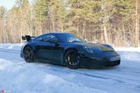 全新保时捷911 GT3谍照 马力或超550匹