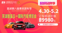 2019蕪湖首屆五一國際汽車博覽會