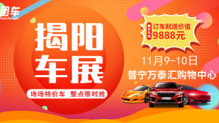 2019揭陽第十二屆惠民車展