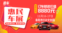 2019阜陽(yáng)第十二屆惠民車展