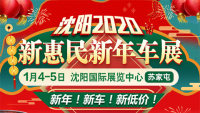 2020沈陽新惠民新年車展