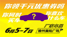 2020第十七屆全國百強(qiáng)縣市汽車巡展-滕州站