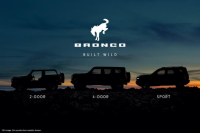 福特发布全新Bronco预告图 三种车型可选