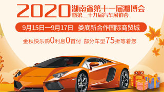 2020湖南省第十一届湘博会暨第二十九届汽车展销会