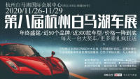 2020第八届杭州白马湖车展