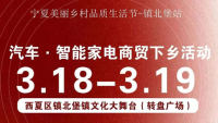 2023寧夏汽車·智能家電商貿(mào)下鄉(xiāng)巡回展活動(dòng)（鎮(zhèn)北堡站）