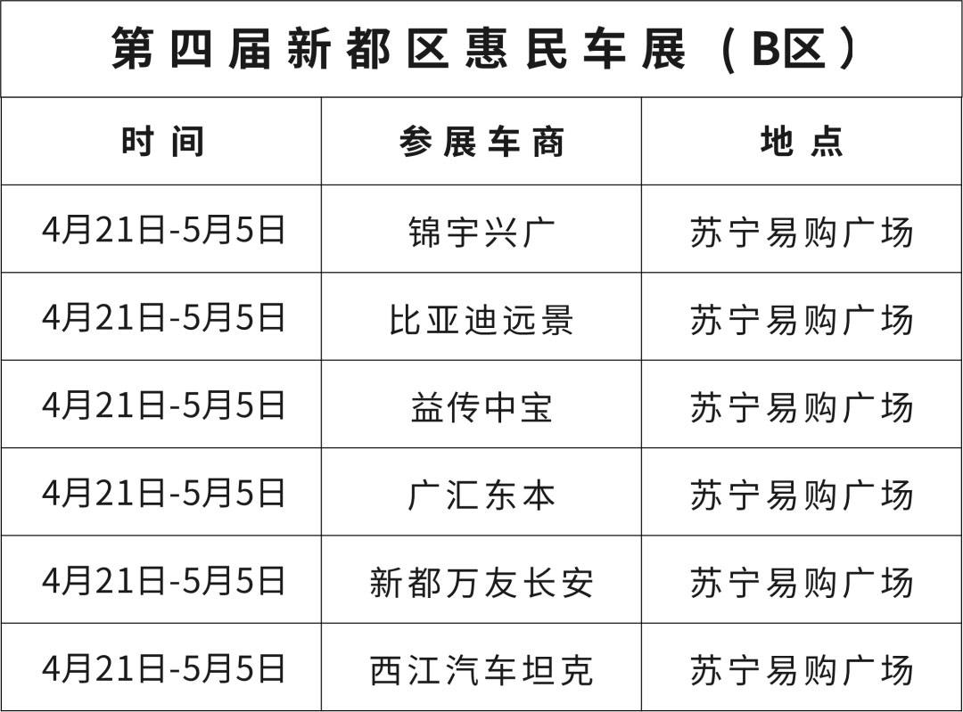 2023上海车展 时间地址