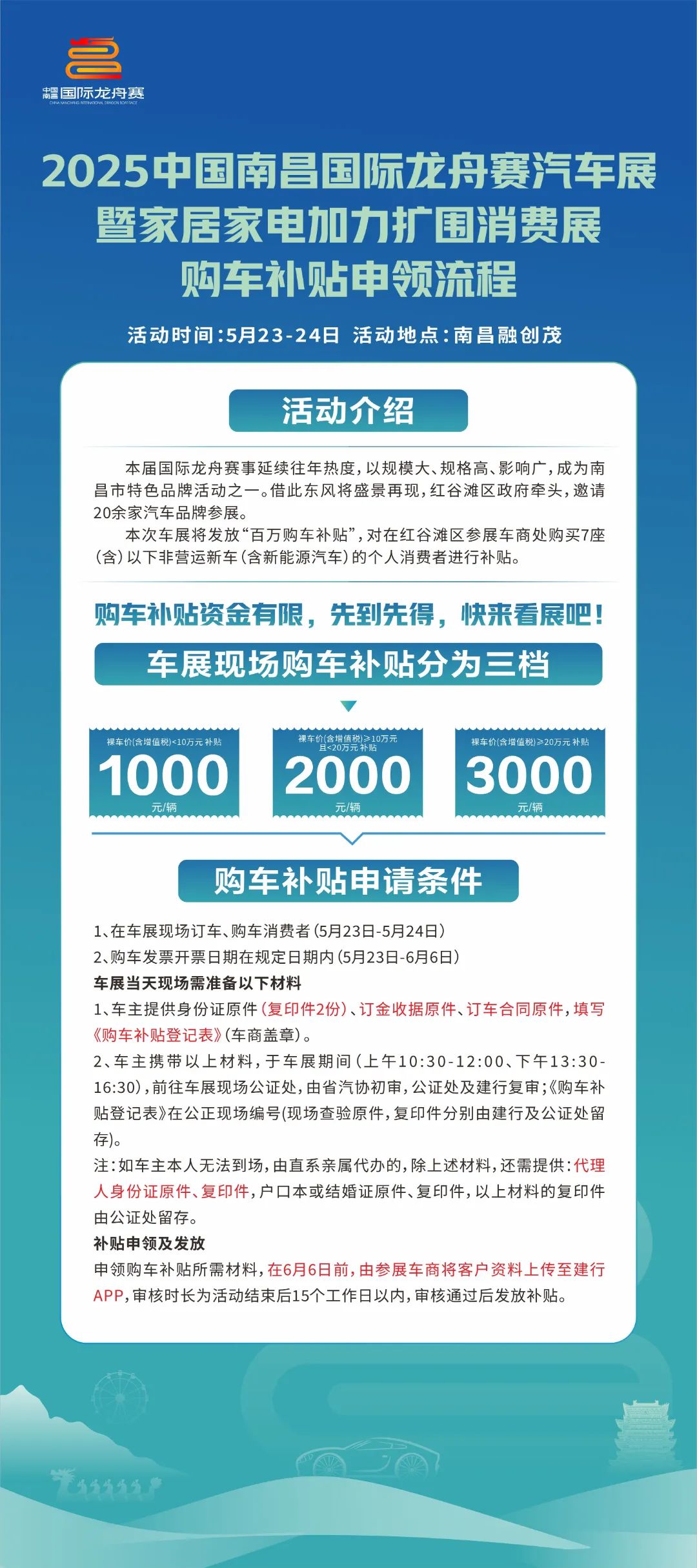 南昌国际龙舟赛汽车展