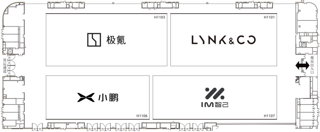 成都国际车展展位图