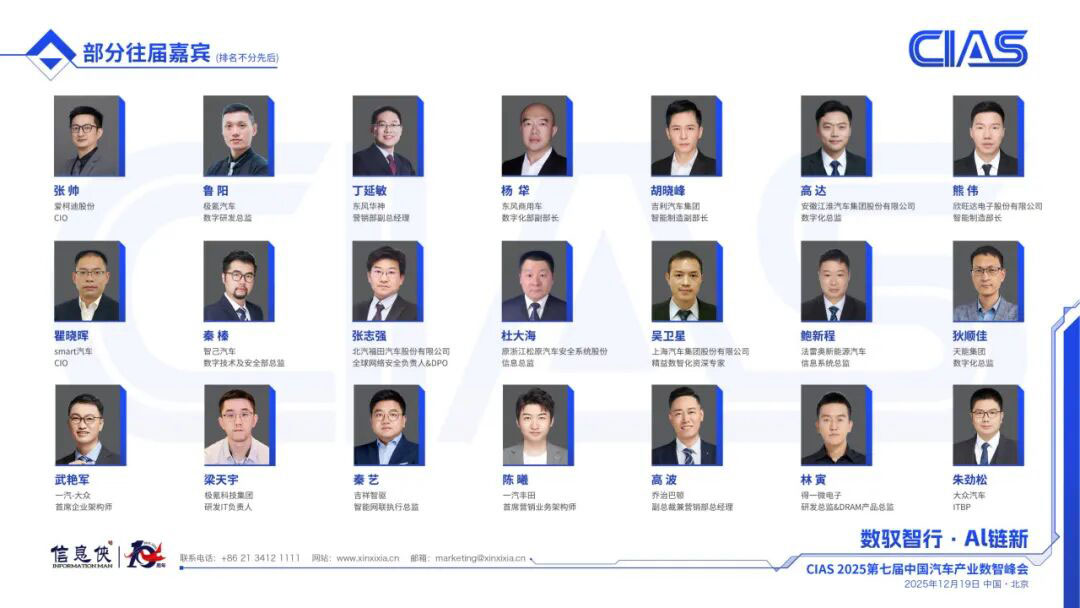 中国汽车产业数智峰会