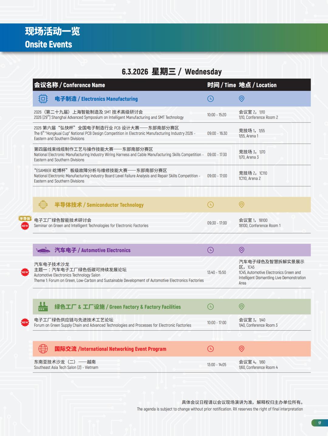 电子工厂设施展